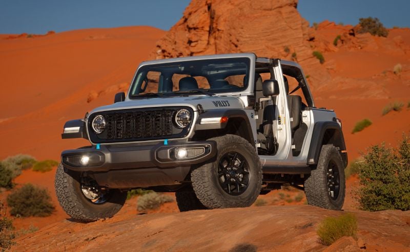 The Electrifying 2024 Jeep Wrangler 4xe near Edison, New Jersey