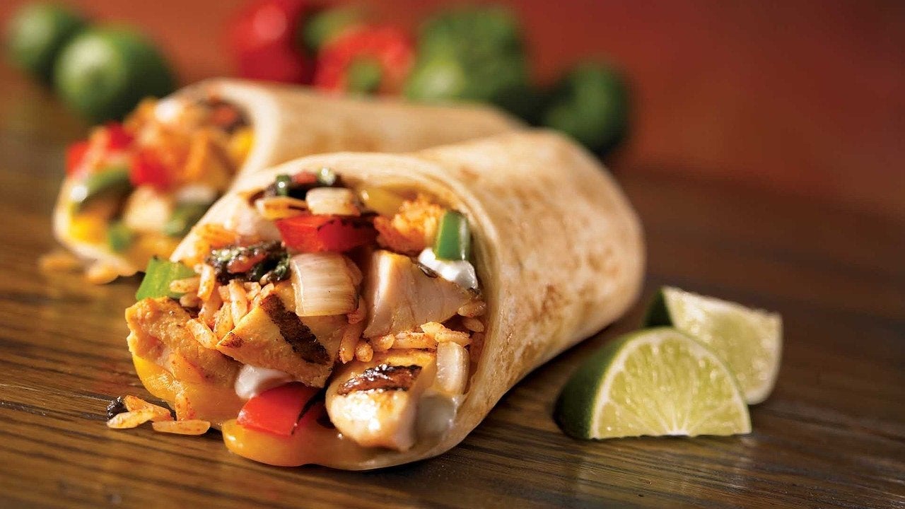 Two burritos