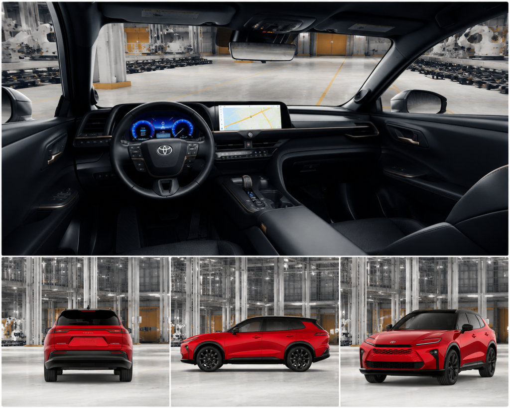 2026 Toyota Crown Signia Limited hybrid luxury SUV front exterior near North Woodbridge NJ
