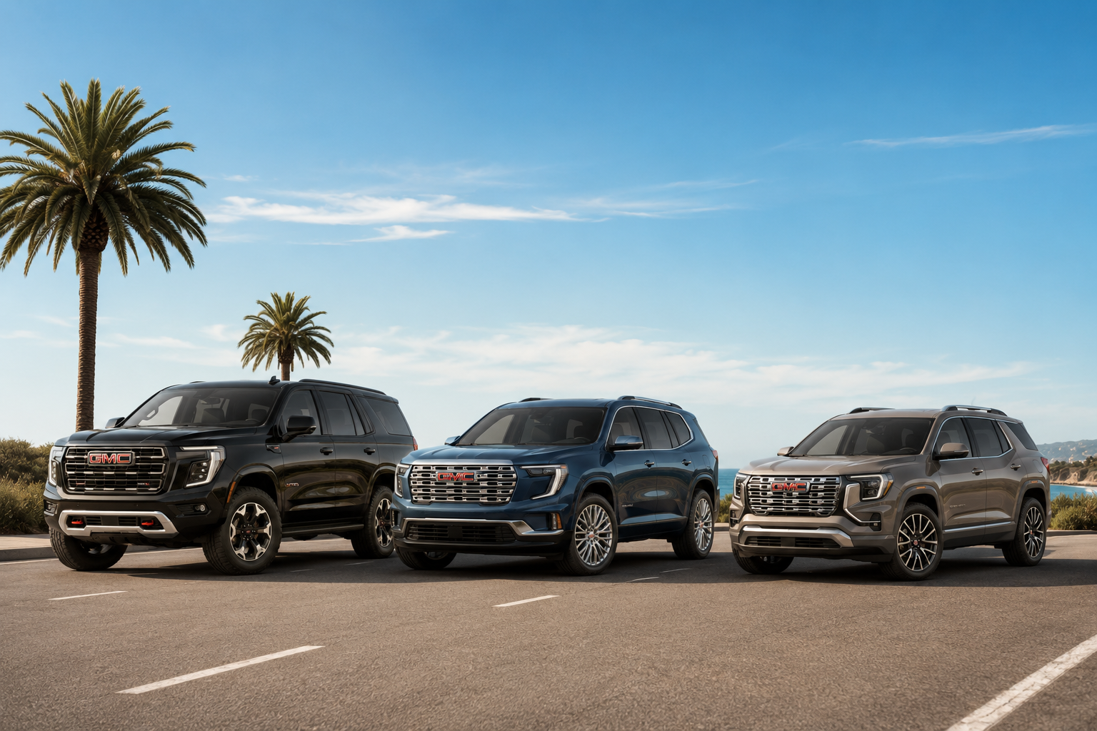 2026 GMC SUV lineup - GMC Yukon, GMC Acadia, GMC Terrain