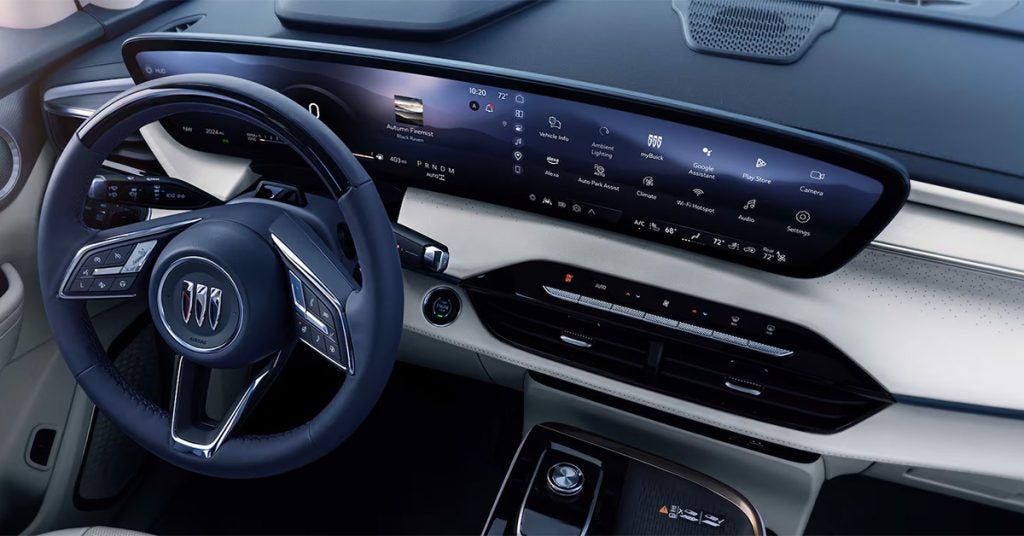 2025 Buick Enclave Interior Dashboard
