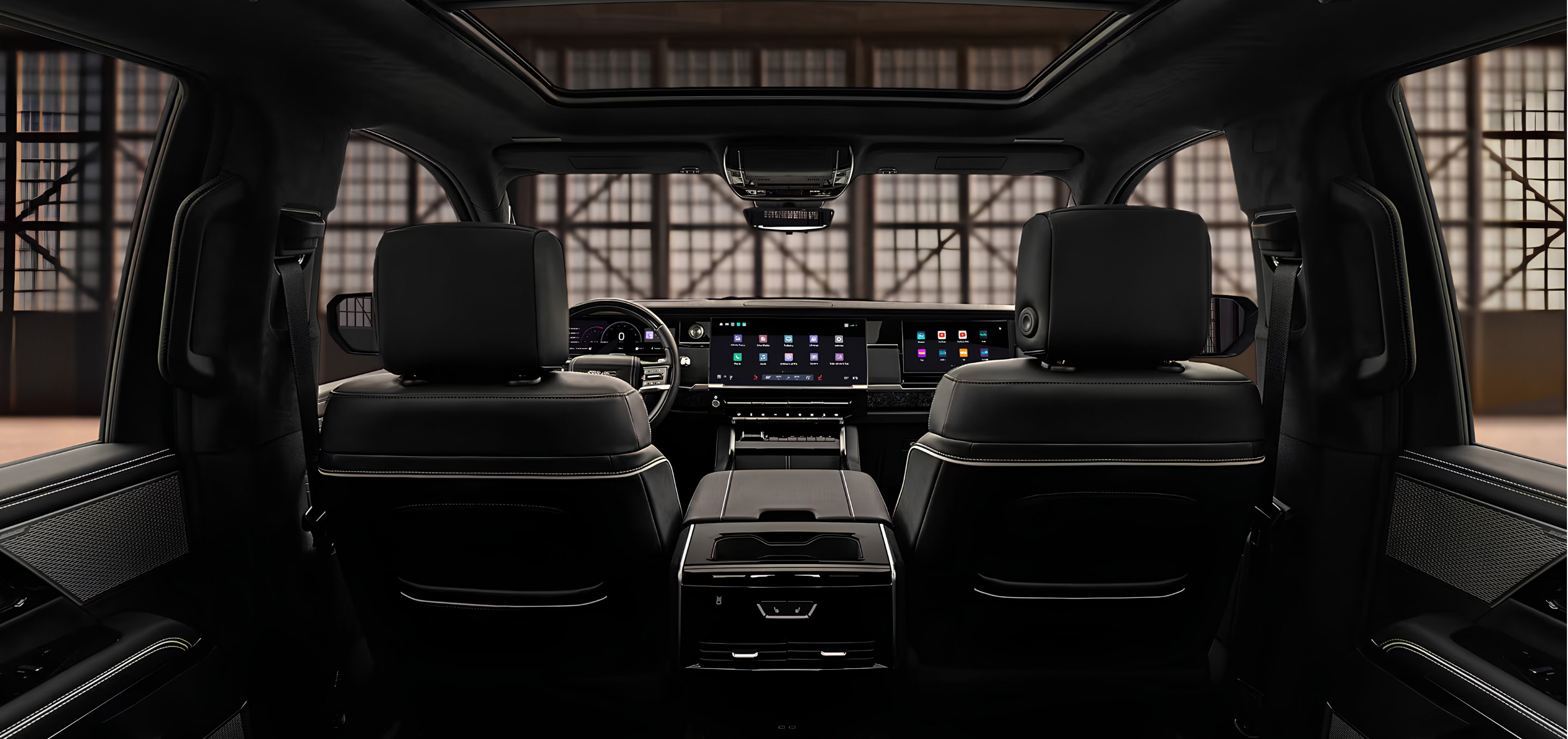 Interior view of the 2027 GMC Sierra 1500