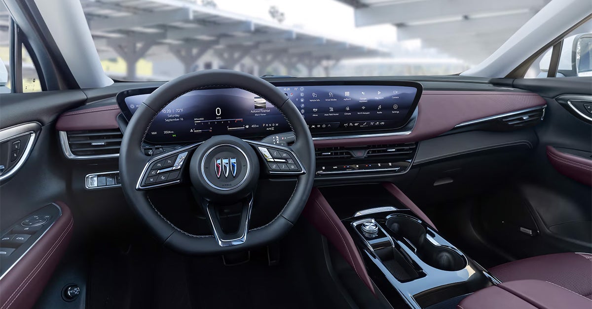 2025 Buick Envision Interior and Dashboard
