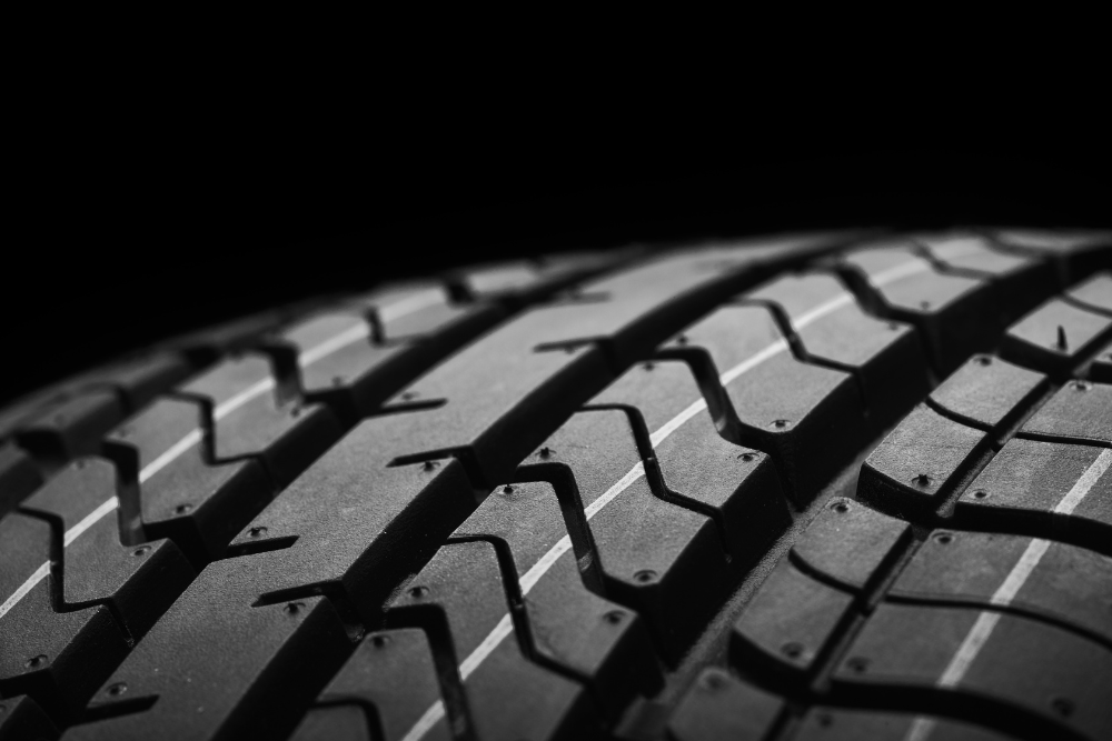 Healthy tire tread example
