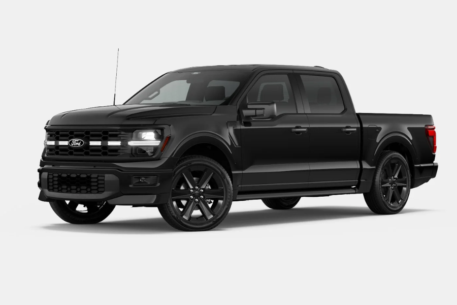 2026 Ford F-150 shown for comparison with the Ram 1500