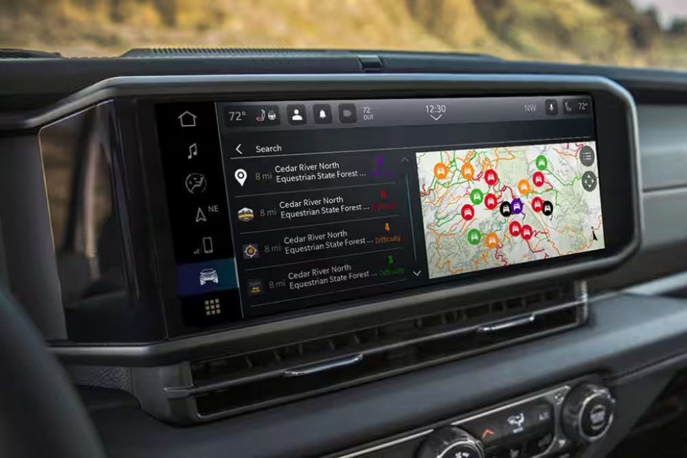 Jeep Uconnect infotainment system