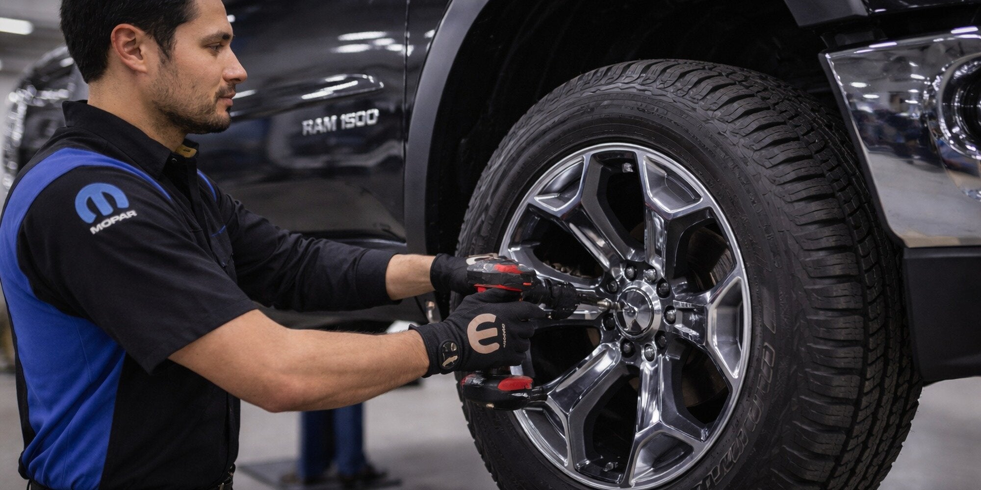 Tire service at Randy Wise Chrysler Dodge Jeep Ram of Durand