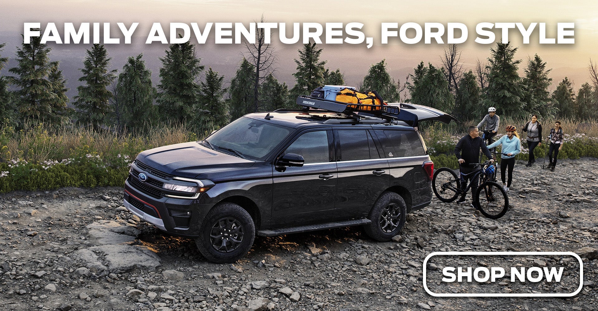 Family focused Ford SUV images