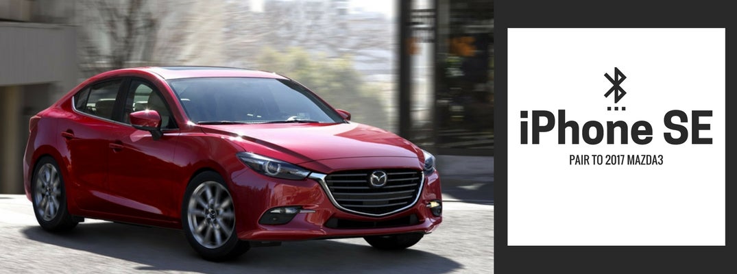 how to pair iPhone SE to 2017 Mazda3 via Bluetooth