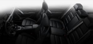 2017 Mazda6 Black Leatherette interior
