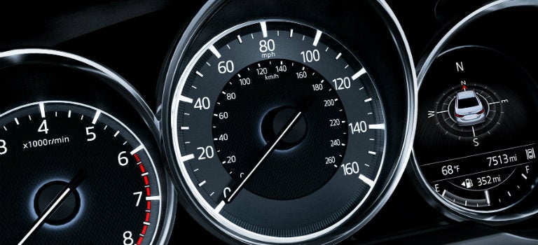 2017 Mazda6 gauges