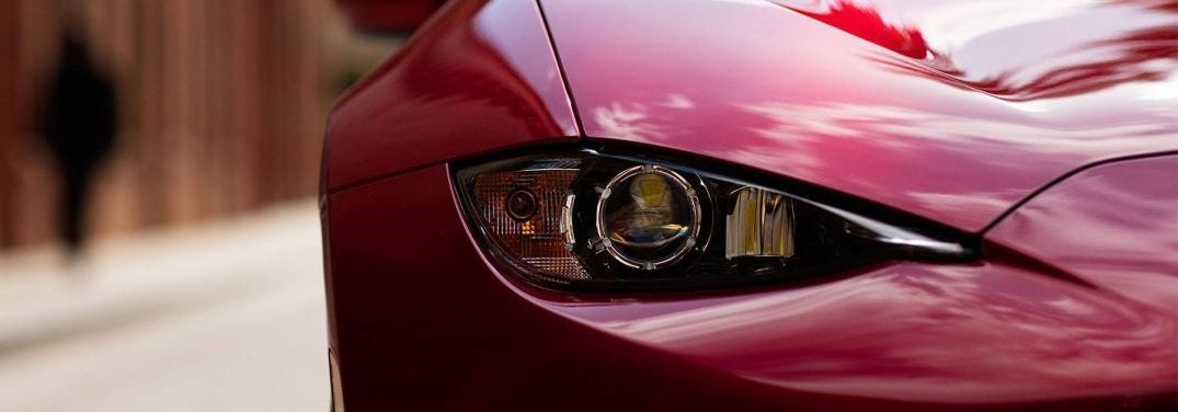 2018 Mazda MX-5 Miata RF in Soul Red Crystal Metallic color
