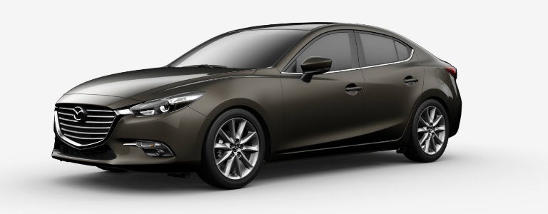 Titanium Flash Mica, one of the 2017 Mazda3 colors.