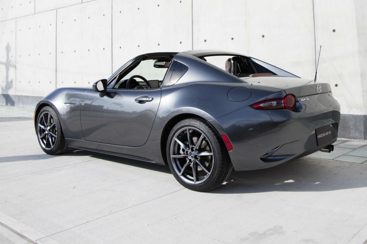 2017 Mazda MX-5 Miata RF side rear exterior_o