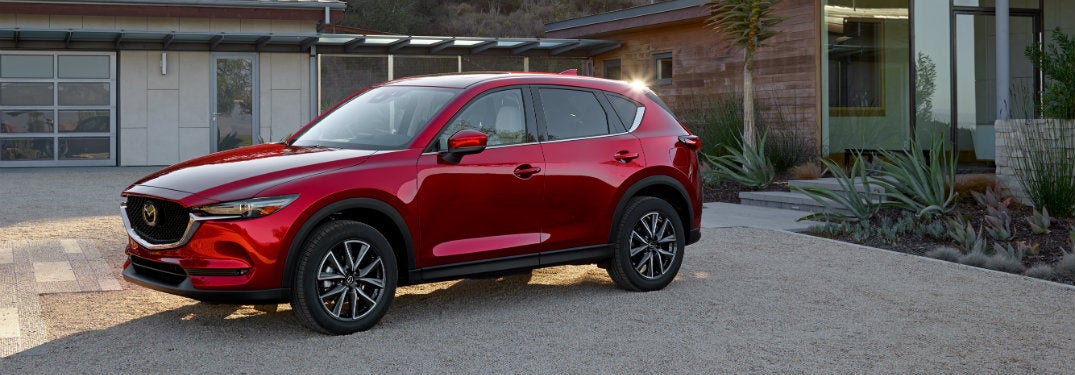 Passenger and cargo space inside the 2018 Mazda CX-5