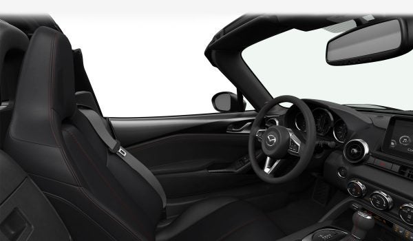 Black Leather interior in the 2018 Mazda MX-5 Miata RF Grand Touring