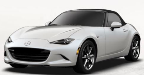 2018 Mazda MX-5 Miata Snowflake White Pearl Mica