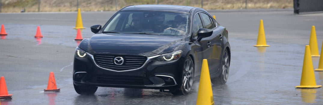 2017 Mazda6 demonstrating G-Vectoring Control