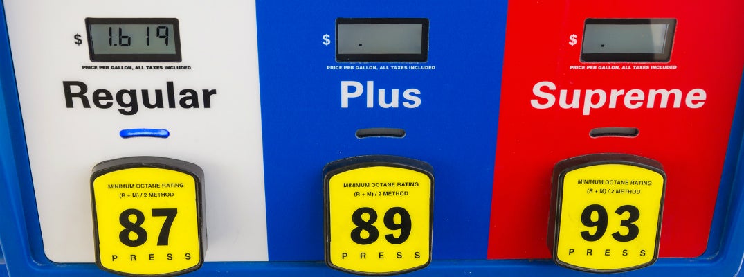 Fuel options at the gas pump