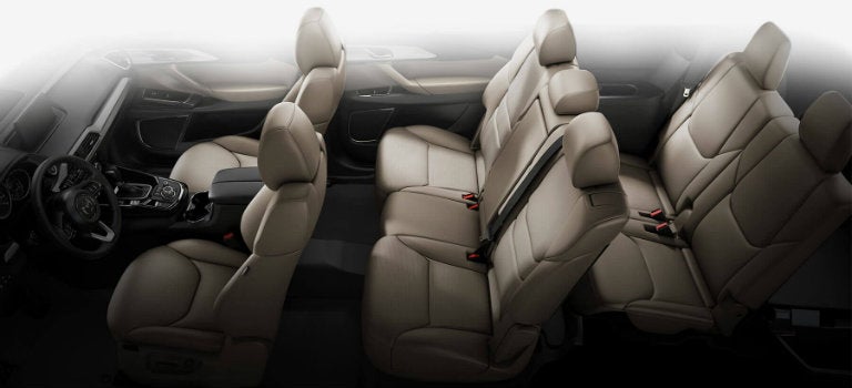 2017 Mazda CX-9 Sand Leather interior