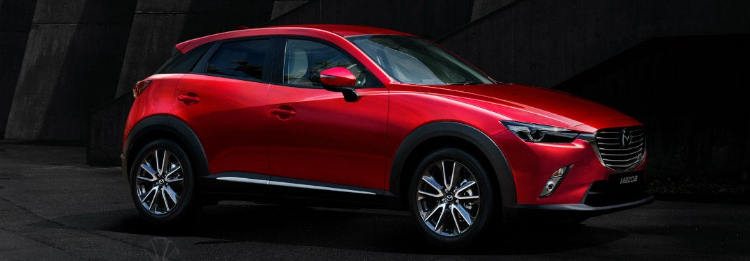 2018 Mazda CX-3 in Soul Red Metallic color