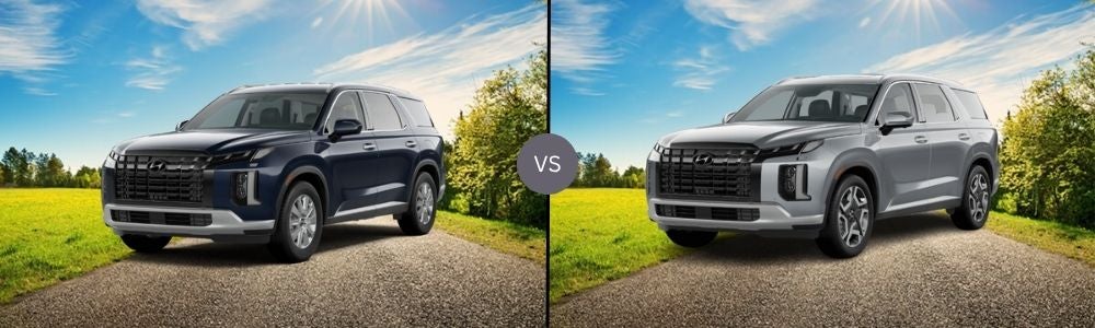Compare 2025 Hyundai Palisade SEL vs. 2025 Hyundai Palisade Limited