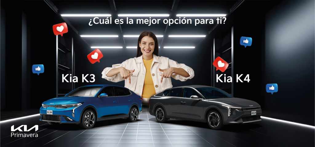 Kia K3 VS K4 comparativa
