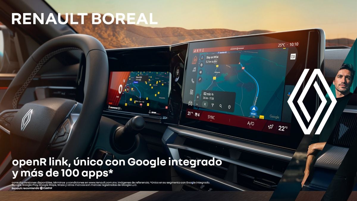 Sistema OpenR Link Renault Boreal