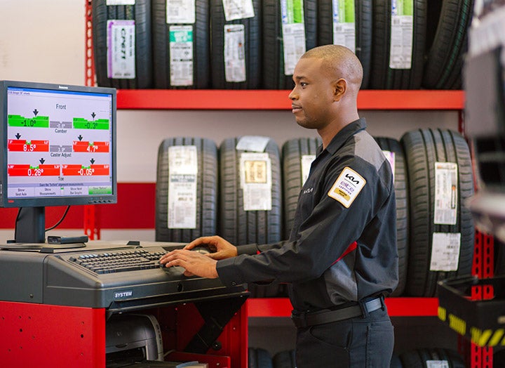 Kia service department in Charlotte, NC