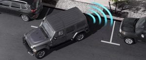 Onr of the safety features in the 2021 Jeep Wrangler available at Beaman Chrysler Dodge Jeep Ram