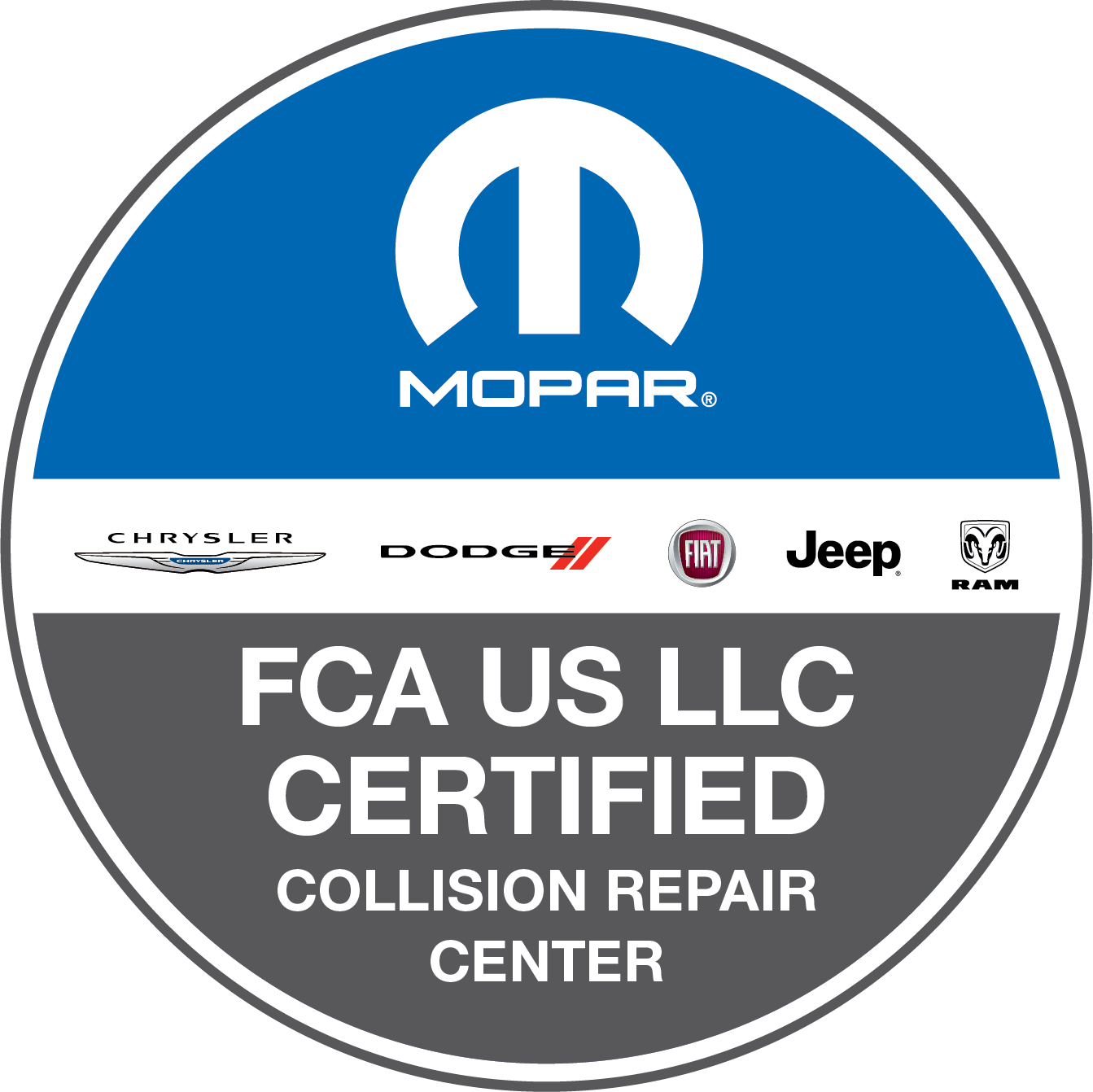 Mopar FCA US LLC Certified Collision Repair Center