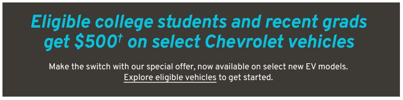 GM college discount offer