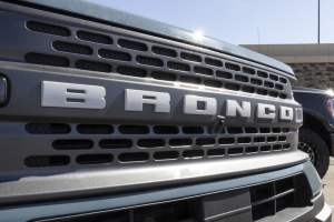Front end of Ford Bronco