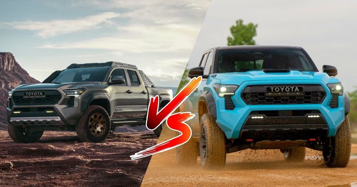 2026 Toyota Tacoma Trailhunter vs TRD Pro for sale at Dalton Toyota National City