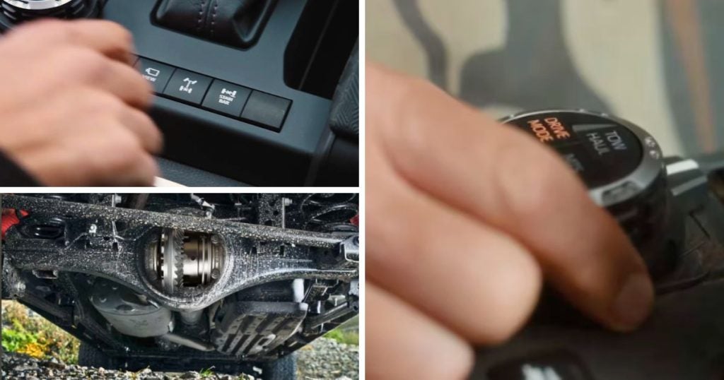 Both Trailhunter & TRD Pro have SDM, an electronically locking rear differential, and Multi-Terrain Select