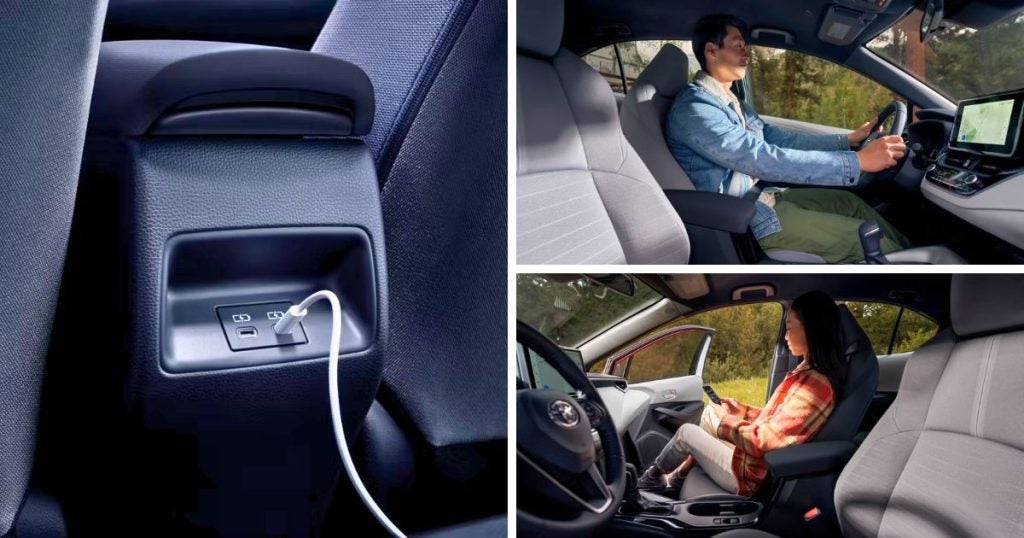2026 Toyota Corolla SE interior features