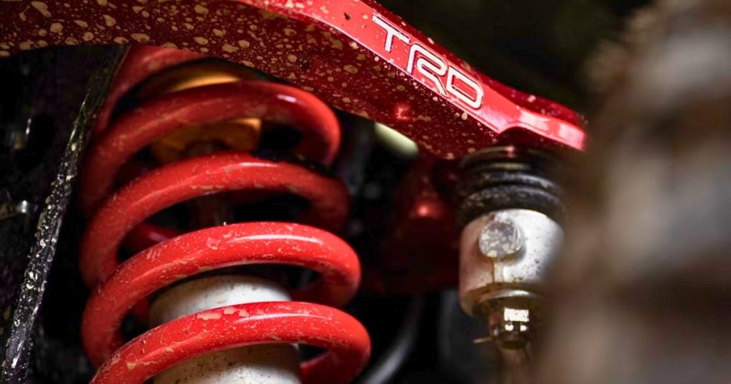 FOX internal bypass shocks in the 2026 Toyota Tacoma TRD Pro