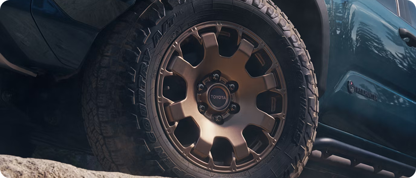18-In. Wheels With All-Terrain Tires
