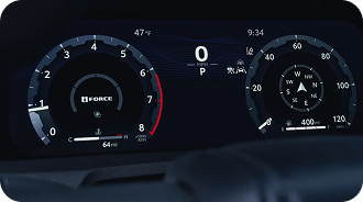 12.3-In. Digital Gauge Cluster
