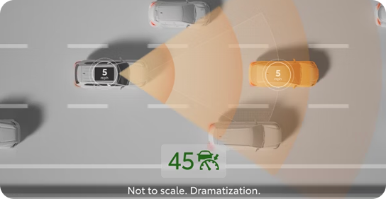 Full-Speed Range Dynamic Radar Cruise Control