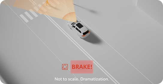 Pre-Collision System With Pedestrian Detection