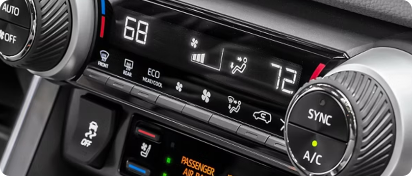 Ventilated and Heated Front and Rear Seats