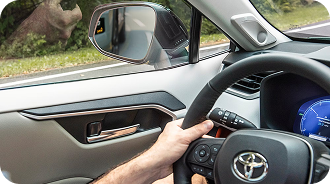Blind Spot Monitor With Rear Cross-Traffic Alert