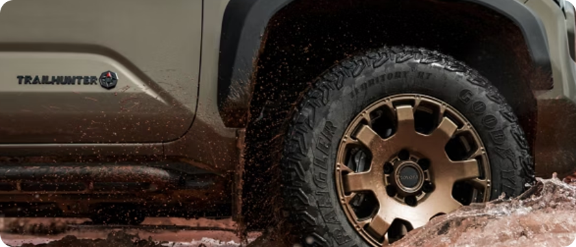 33-In. Rugged-Terrain Tires and 18-In. Wheels