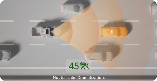 Full-Speed Range Dynamic Radar Cruise Control