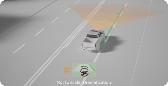 Lane Departure Alert With Steering Assist