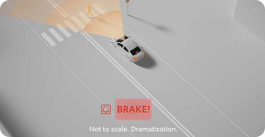 Pre-Collision System With Pedestrian Detection