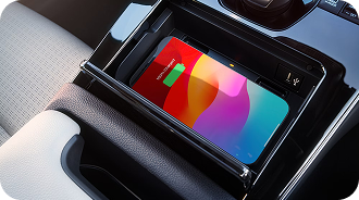 Qi-Compatible Wireless Charging and USB Ports