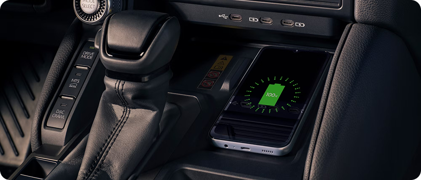 Qi Wireless Charger and USB-C Charging Ports