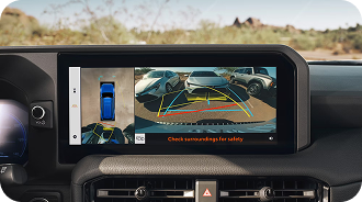 Integrated Backup Camera